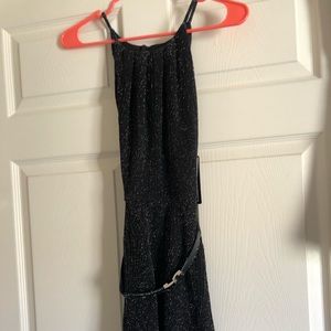 Black sparkle dress
